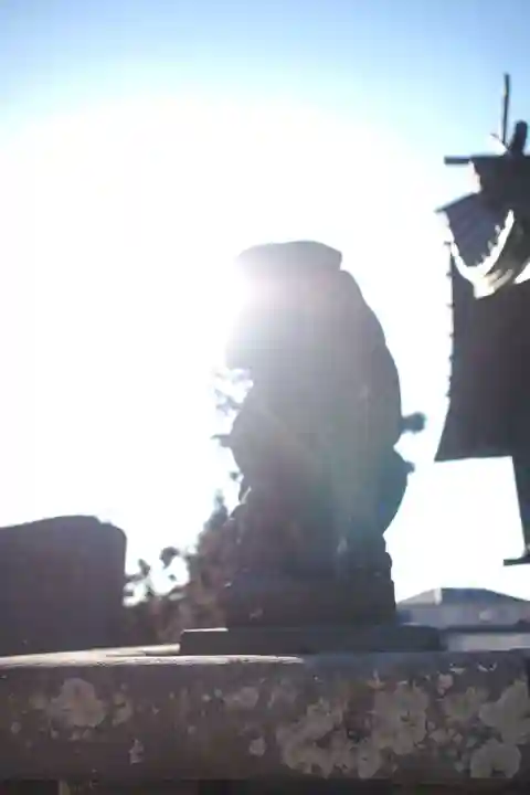 栗橋八坂神社の狛犬