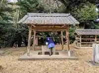 八柱神社 (東細谷町宮下)の手水舎