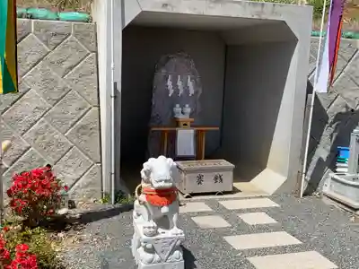 石鎚神社(関東石鎚神社)の像