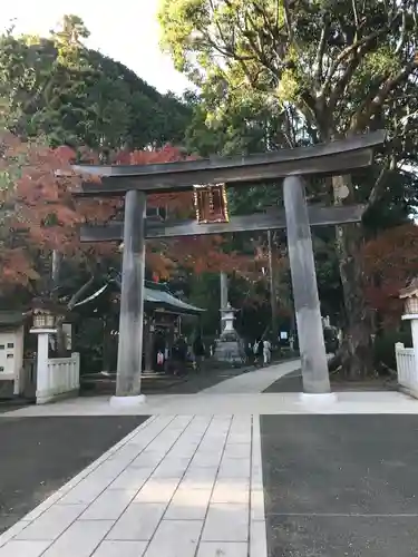 高麗神社の鳥居