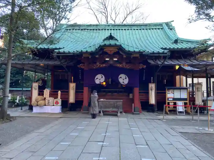 赤坂氷川神社の本殿・本堂