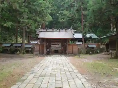 仁科神明宮の本殿・本堂