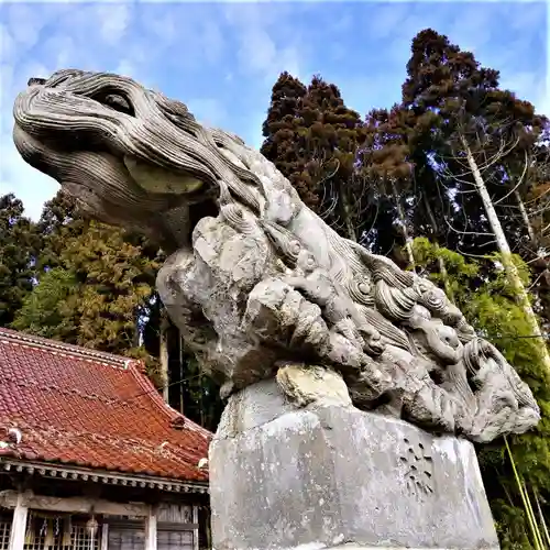 鹿島神社の狛犬