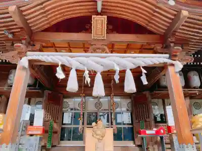 宇都伎社の本殿・本堂