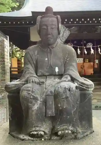 春日神社の像