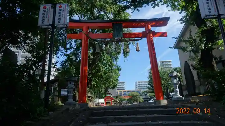 榴岡天満宮の鳥居