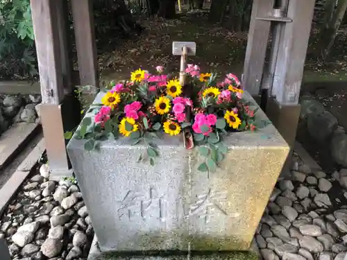 富知六所浅間神社の手水