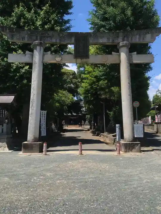 豊川進雄神社の鳥居