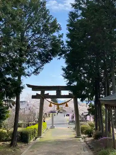 豊原北島神社の鳥居