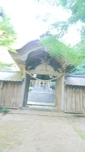 竹野神社の山門・神門