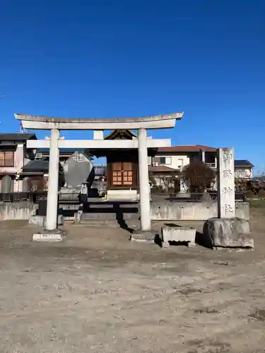 御厨神社の鳥居