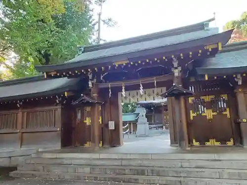 荻窪八幡神社の山門・神門