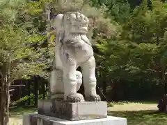 網走神社の狛犬