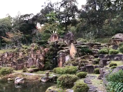 水尾神社の庭園