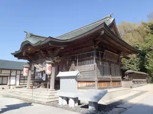 賣豆紀神社の本殿