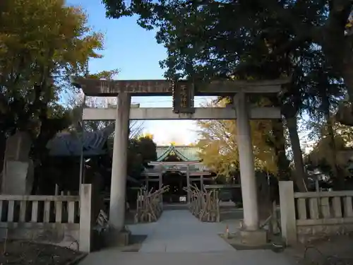 牛嶋神社の鳥居