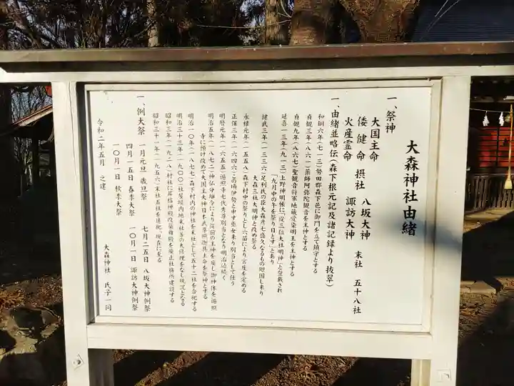 大森神社(群馬県)