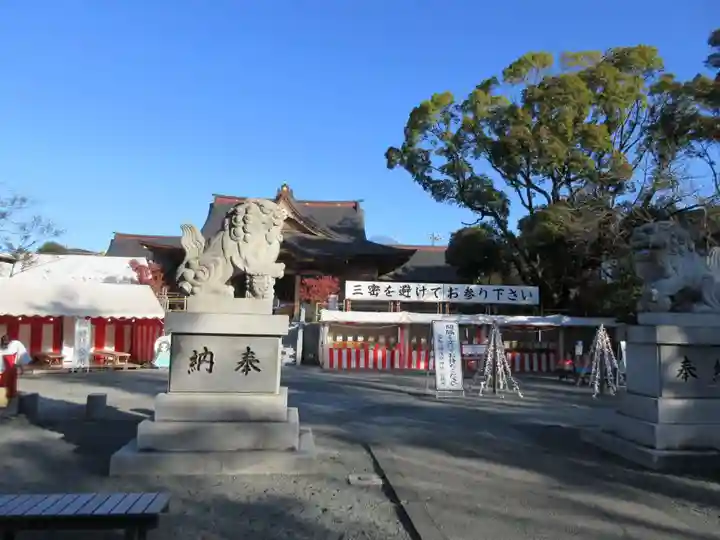 富知六所浅間神社の狛犬