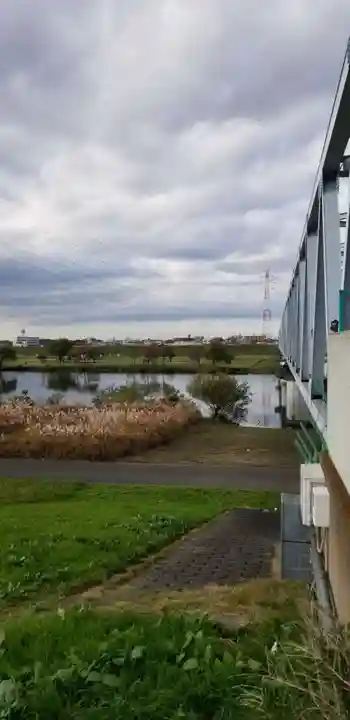 鵜森稲荷神社の周辺