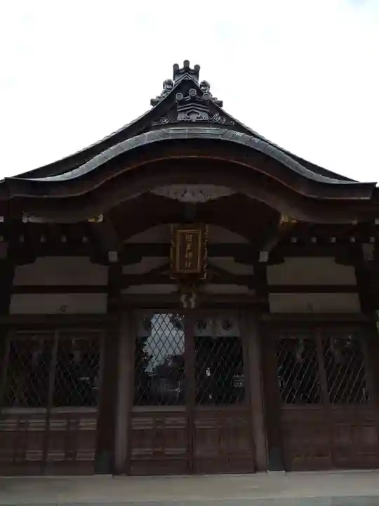 国主神社の本殿・本堂
