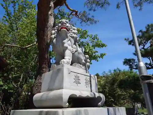 北見神社の狛犬