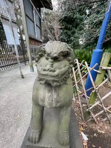 花園稲荷神社の狛犬