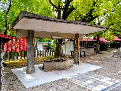 天満宮（鴨田天満宮）の手水舎