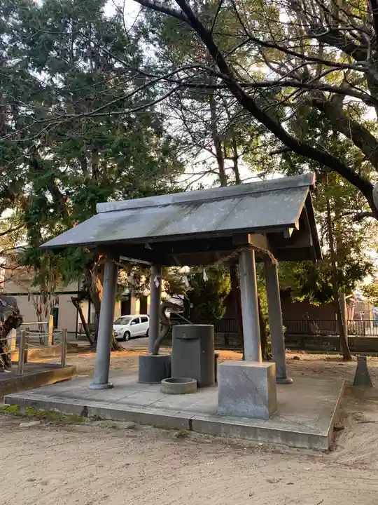 川曲神社(子生和町)の手水舎