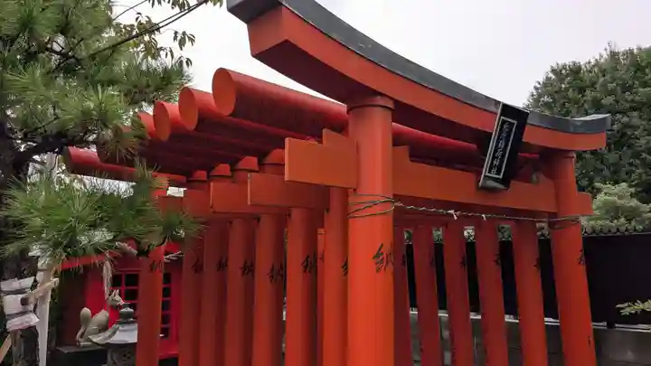 北原稲荷神社の鳥居