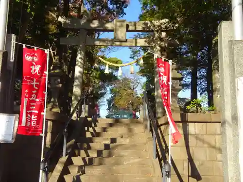 篠原八幡神社の鳥居