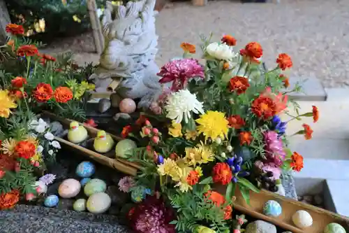 滑川神社 - 仕事と子どもの守り神の手水