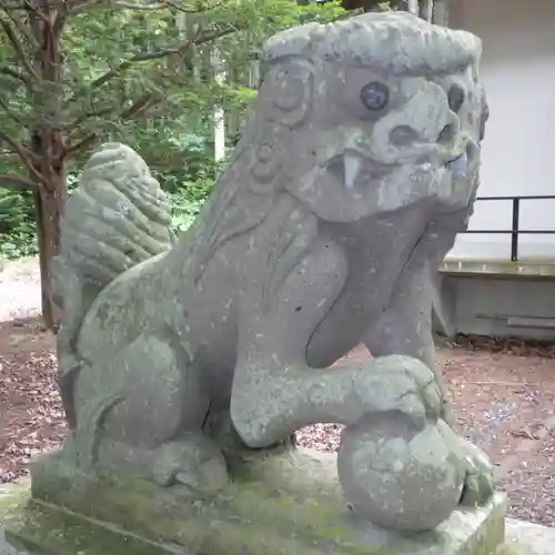 浜佐呂間神社の狛犬