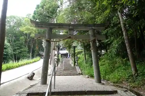 登彌神社の鳥居