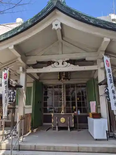 銀杏岡八幡神社の本殿・本堂