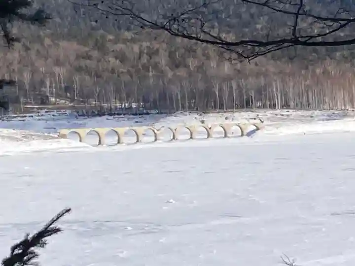 糠平神社の周辺