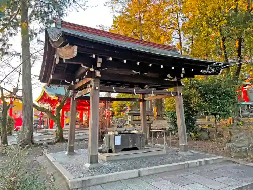 針綱神社の手水舎