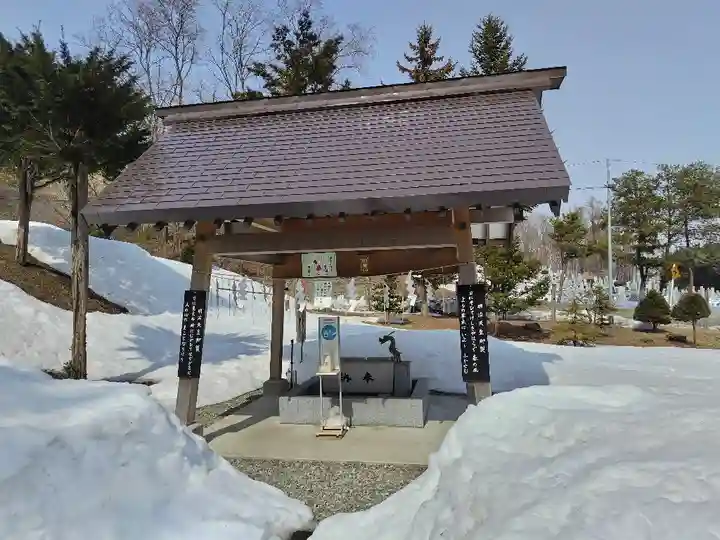 札内神社の手水舎