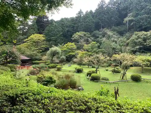 石山寺の庭園