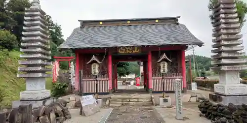 長谷寺(白岩観音)の山門・神門