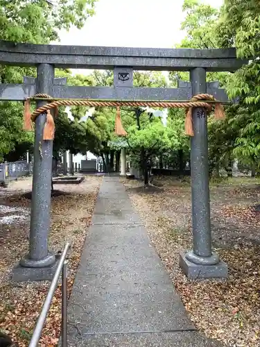 朝宮神社の鳥居