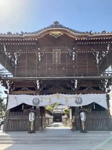 桑名宗社（春日神社）の山門