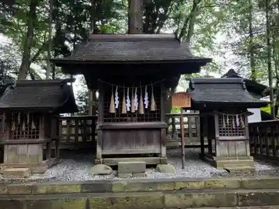 諏訪大社下社秋宮の末社・摂社