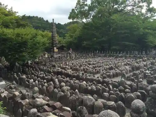 化野念仏寺の景色