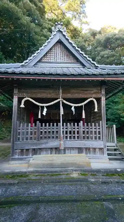 多久神社の本殿・本堂
