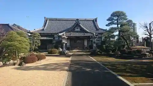 妙向寺の庭園