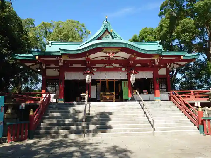 多摩川浅間神社の本殿・本堂