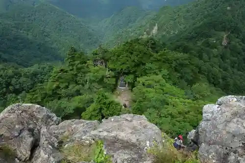 大峯山寺の景色