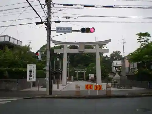 筑紫神社の鳥居