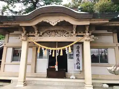 八幡津島神社の本殿・本堂
