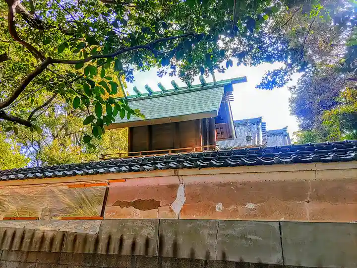 神明社・小河天神社合殿の本殿・本堂